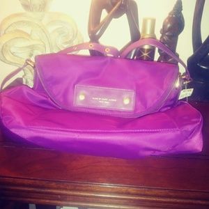 Marc Jacobs Purple Nylon Bag